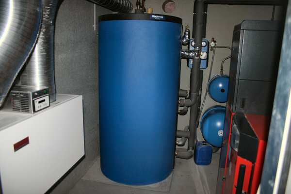 Technikraum eines 3-Liter-Hauses