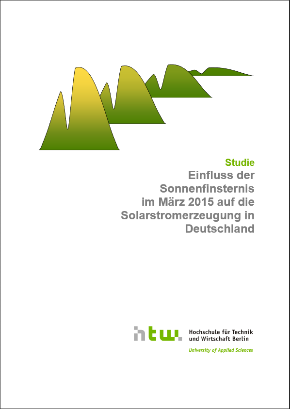 Einfluss der Sonnenfinsternis im März 2015 auf die Solarstromerzeugung